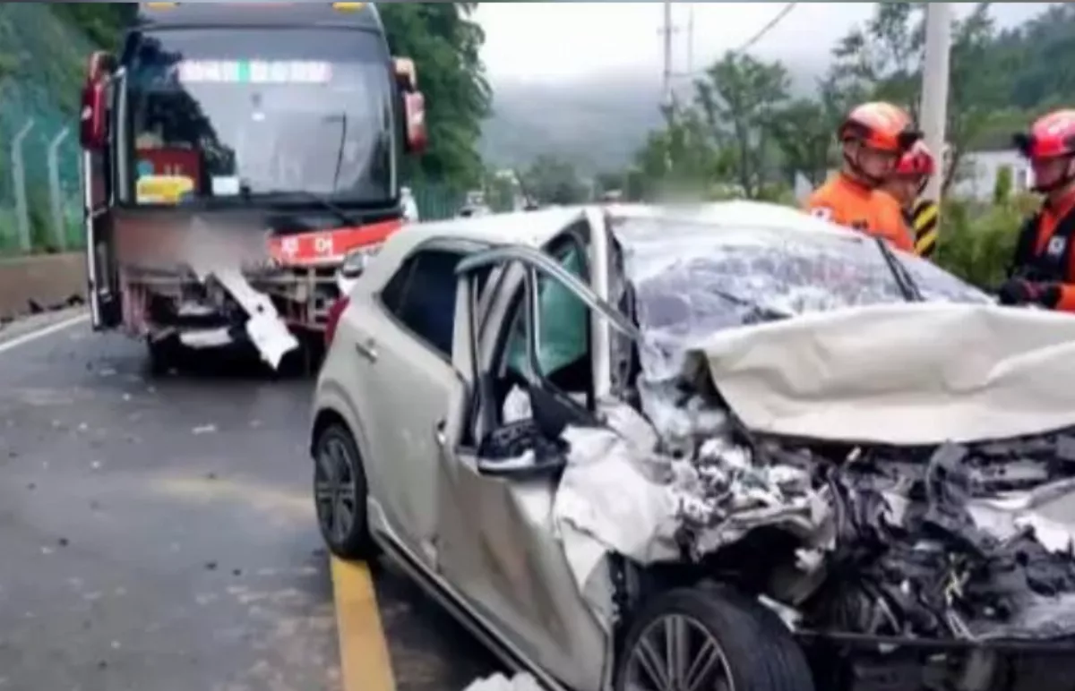 台灣旅行團南韓出車禍！巴士司機身亡